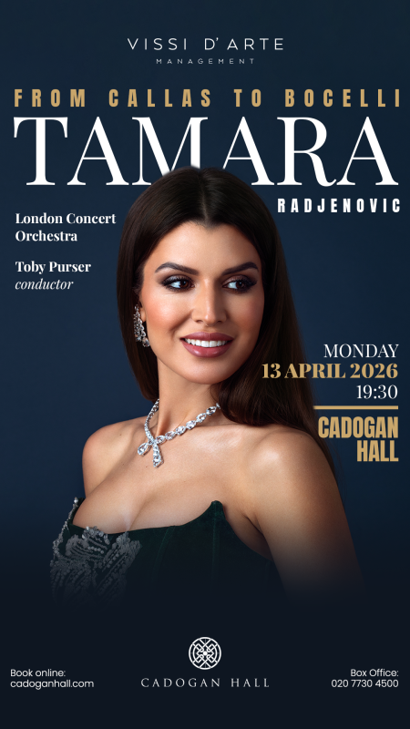 Cadogan Hall - London - Gala concert  with the London Concert orchestra